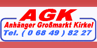 Logo von AGK Anhänger-Center GmbH